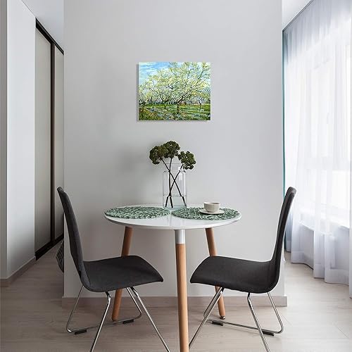 Miniatura 1233 de A&T ARTWORK The Starry Night de Vincent Van Gogh. Tamaño del marco: 36 x 30 pulgadas, tamaño de la imagen: 30 x 24 pulgadas, reproducciones clásicas