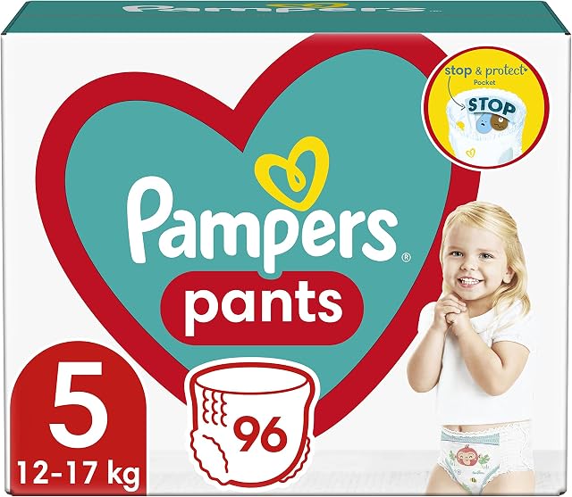 Pampers Pants Pieluchomajtki, Rozmiar 5 (11-16kg); 96 sztuk