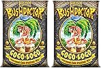 FoxFarm Bush Doctor Coco Loco Potting Mix, 2cu ft (Pack of 2) - Extends Your Watering Schedule, Triple-Washed to Reduce Salt Content - Perfect for Cultivating Healthy Plants