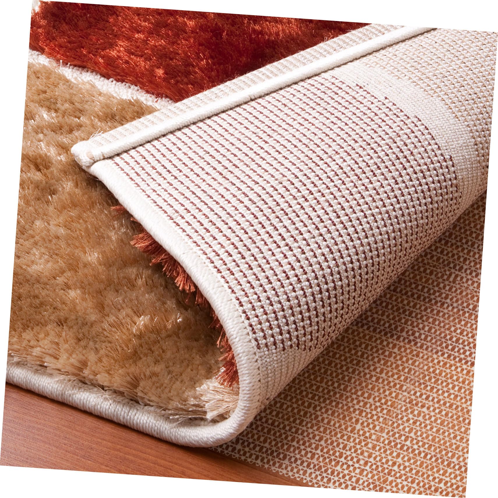 Tapis Antidérapant PVC Blanc 200x300 Cm, Anti Dérapant Tapis pour Protections de Sol, Empêche Glissement et Enroulement, Pose Facile