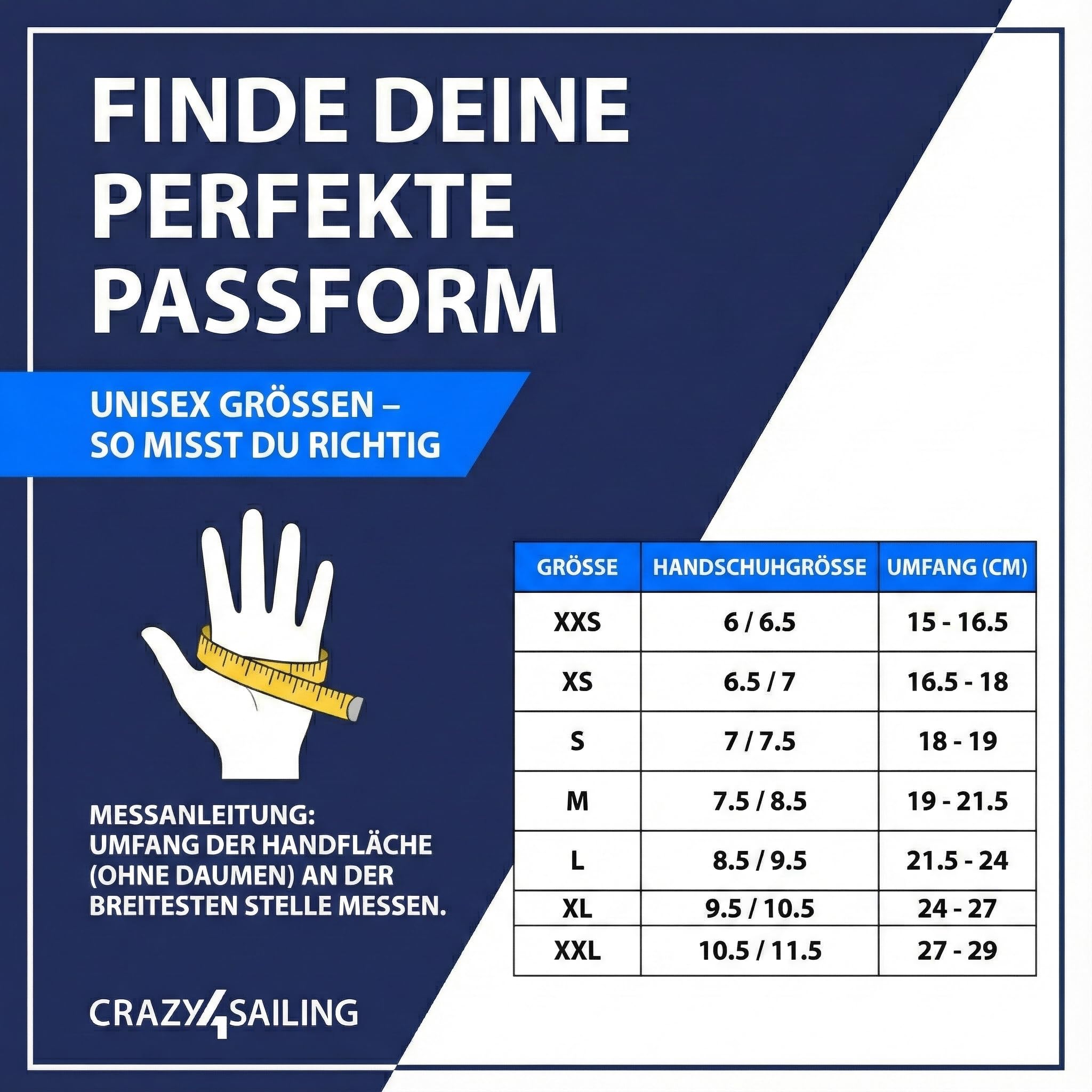 Gants régate 5 doigts coupés