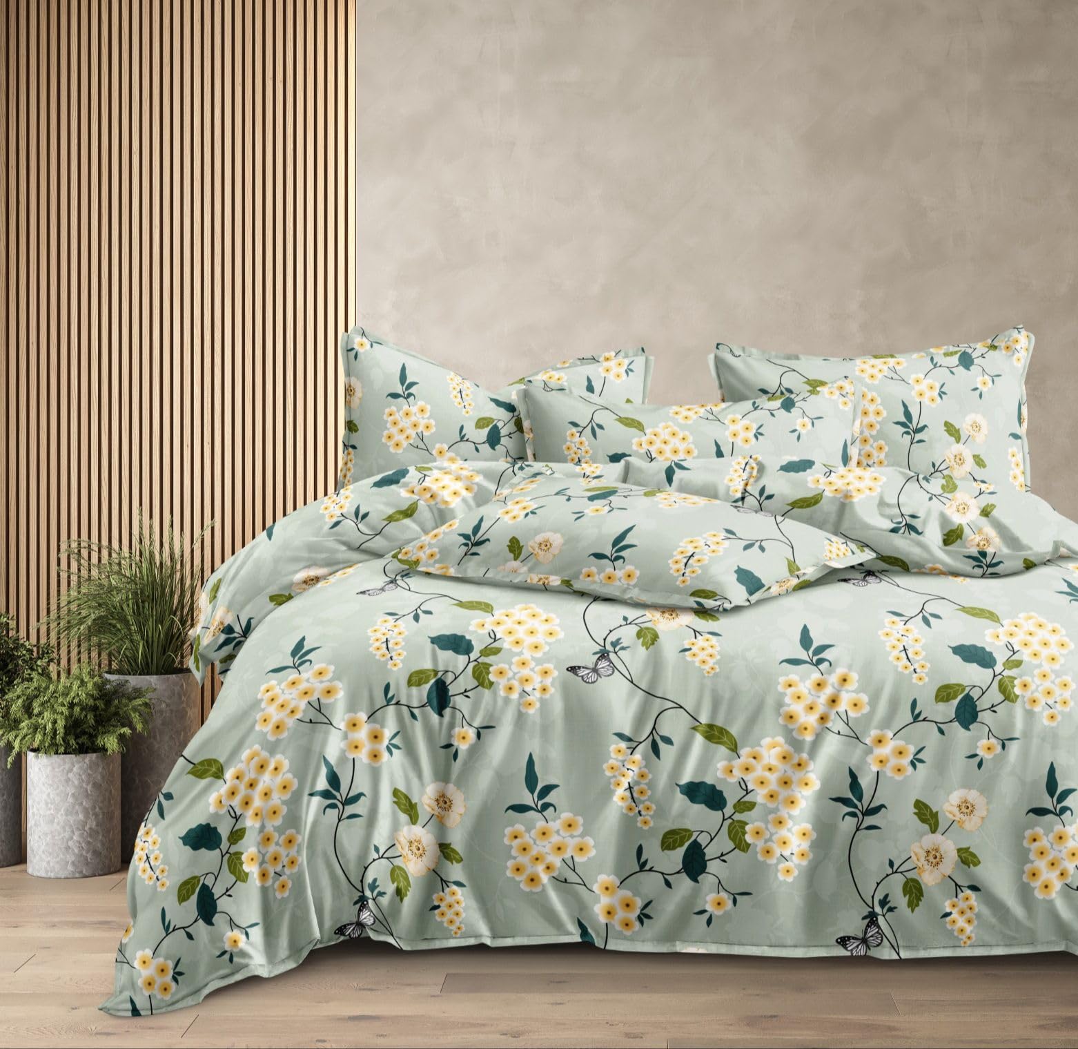 Castiqa Cotton Feels All Over Elastic Fitted Bedsheet Set Perfect Upto 10inch Mattress with 2 Matching Pillow Covers Size-18x28inch (King Size 72x78, Light Green) (B0CYZYGGVC) Amazon Price History, Amazon Price Tracker