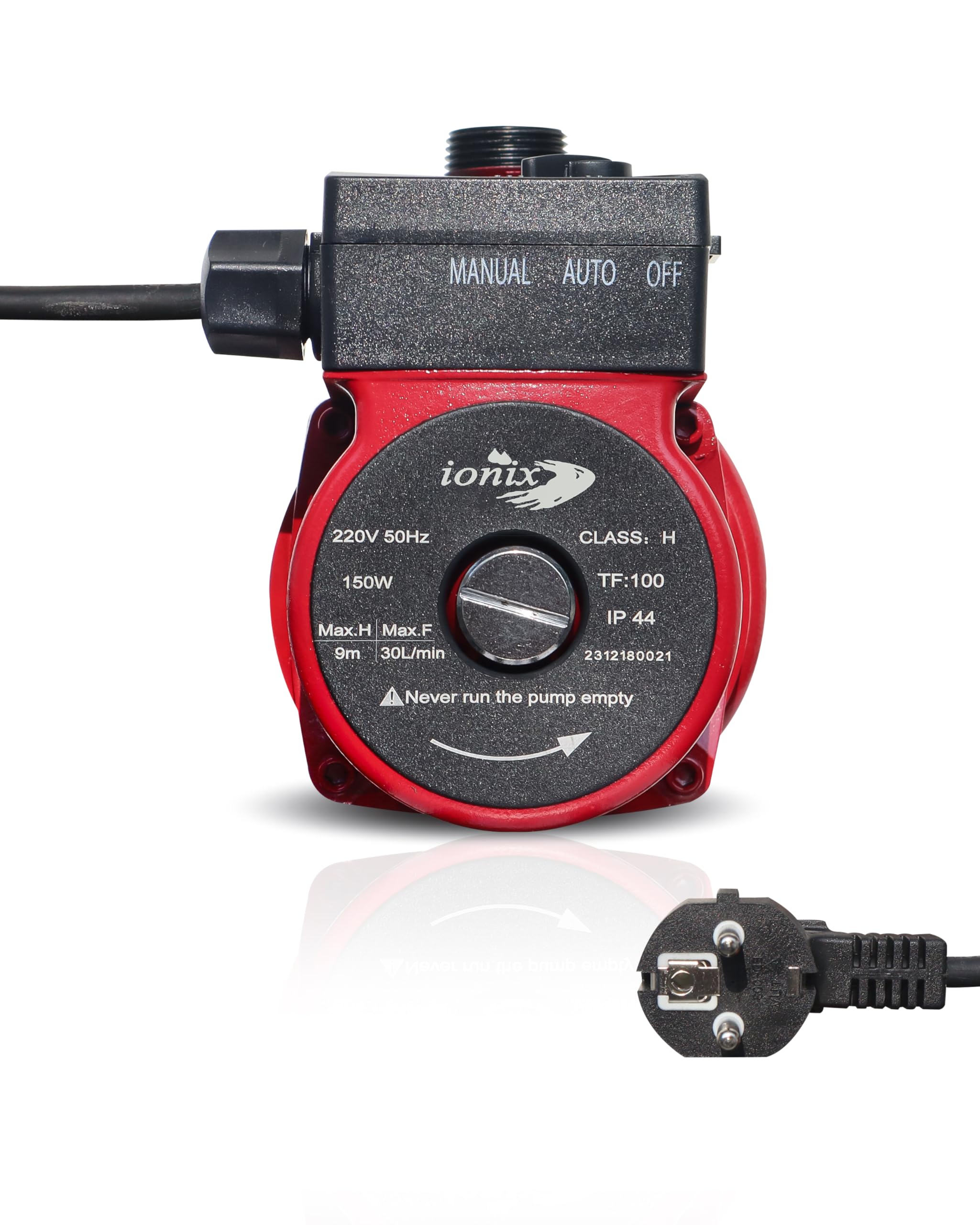 IONIX Automatic Water Pressure Pump Suitable for Hot Water Circulation, Washing Machine, RO Shower - Image 9 thumbnail