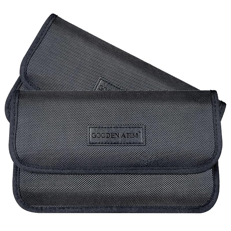 Bolsa Faraday para celular e chave presencial, bloqueio de sinais, tecido 680D, 24 x 14 cm, GOODEN ATIM, 2 unidades