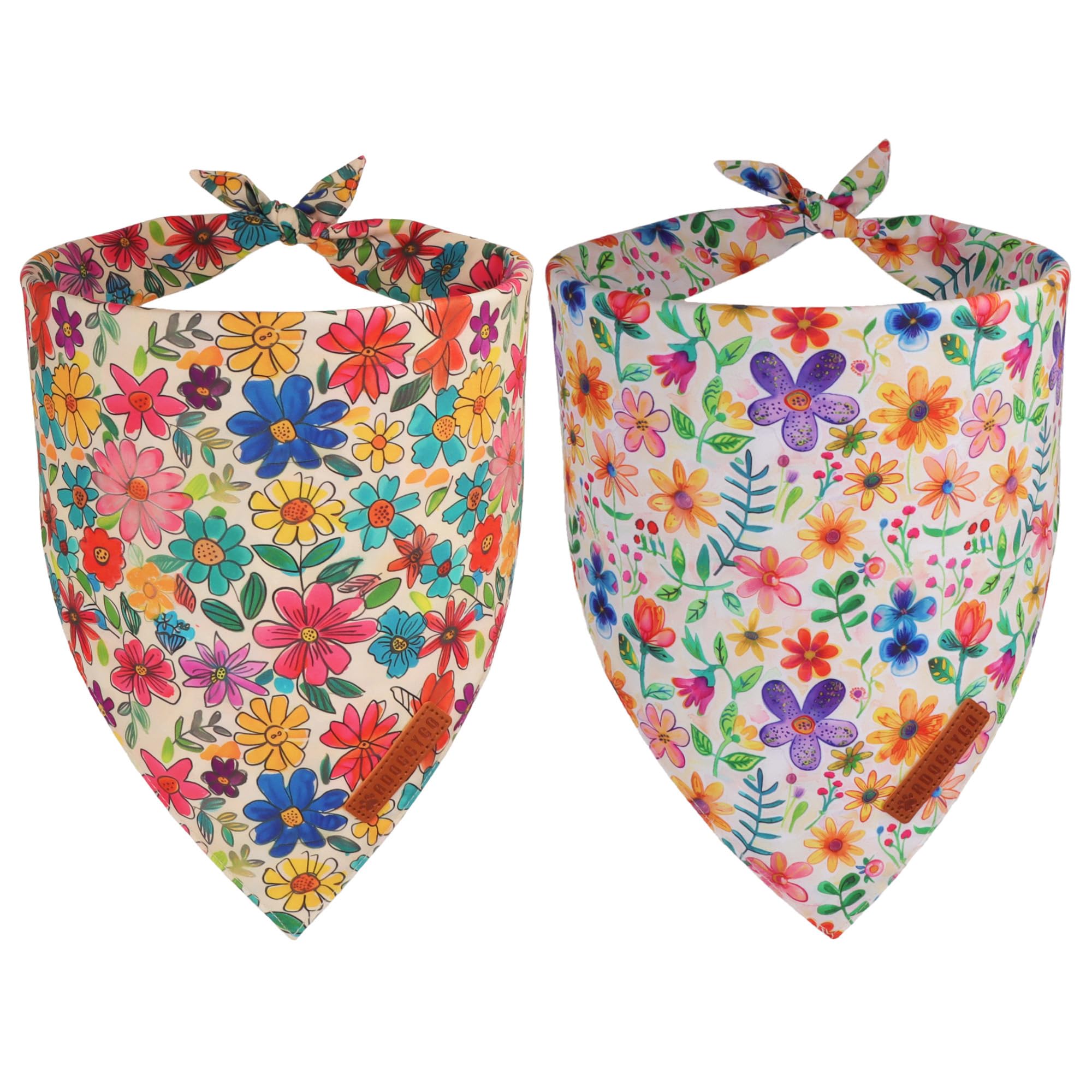 ADOGGYGO Floral Dog Bandana