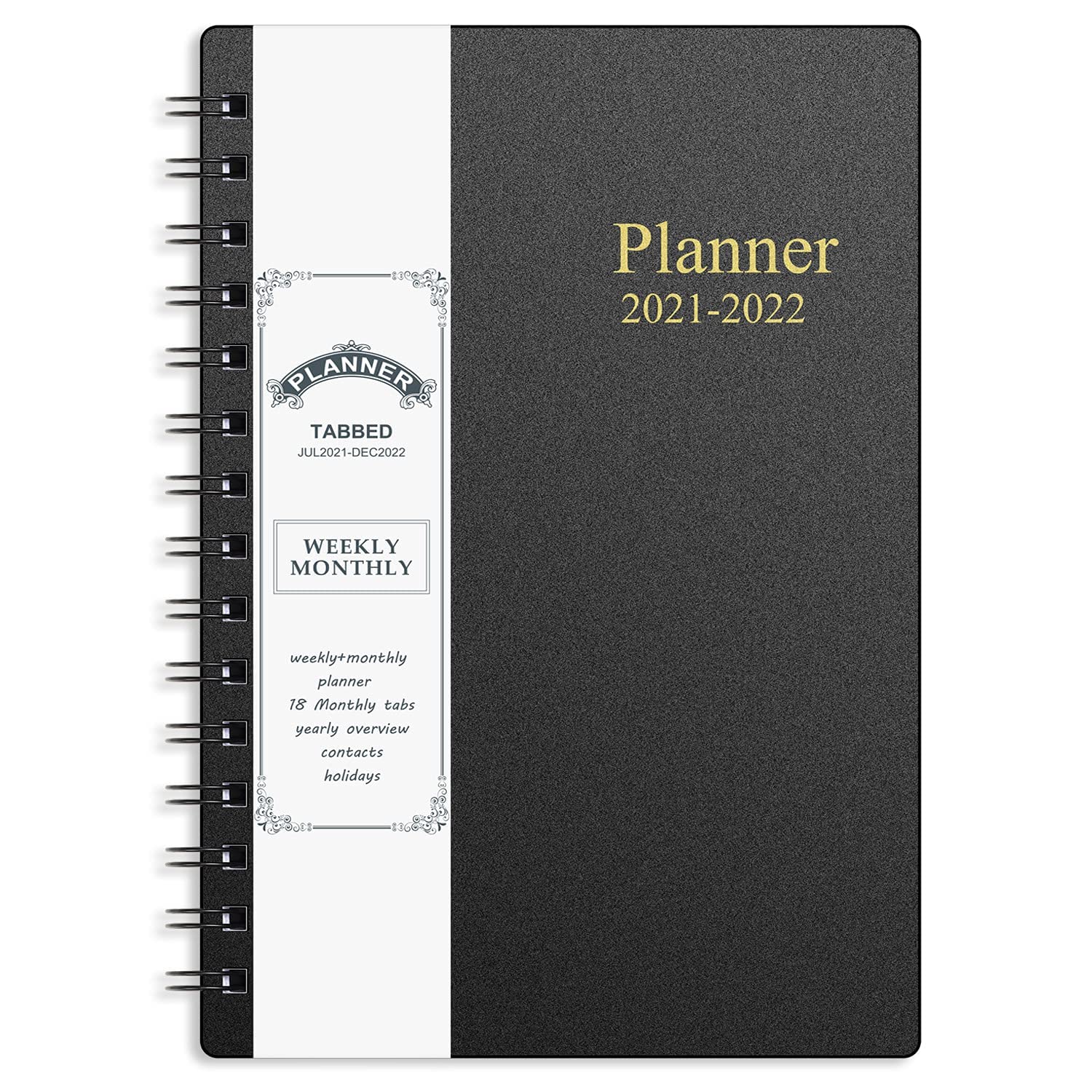 Academic Planner 2022, Calendar Planner Agenda July 2021 December