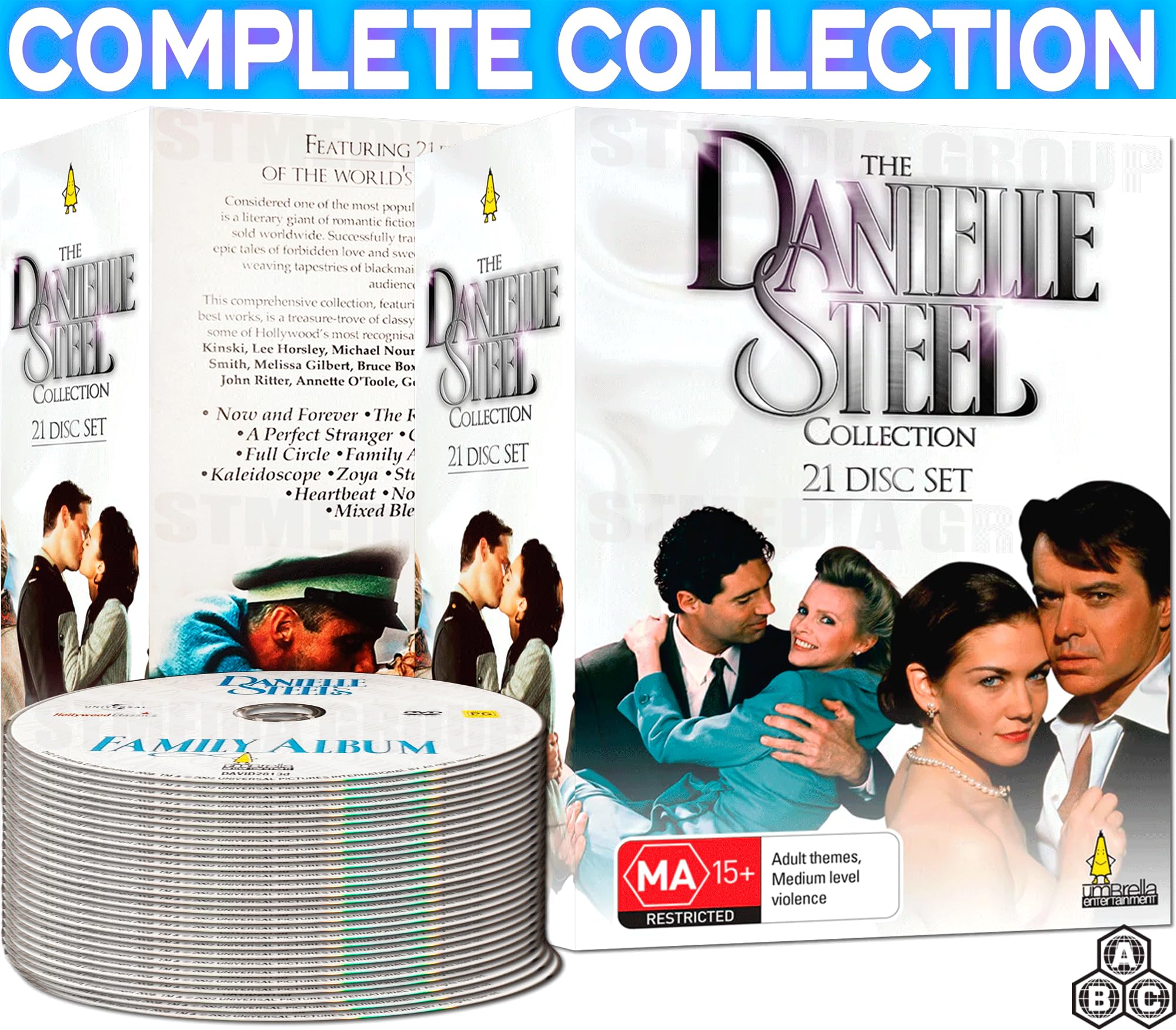 The Danielle Steel Collection [21-Disc Set] [DVD] [Region Free]