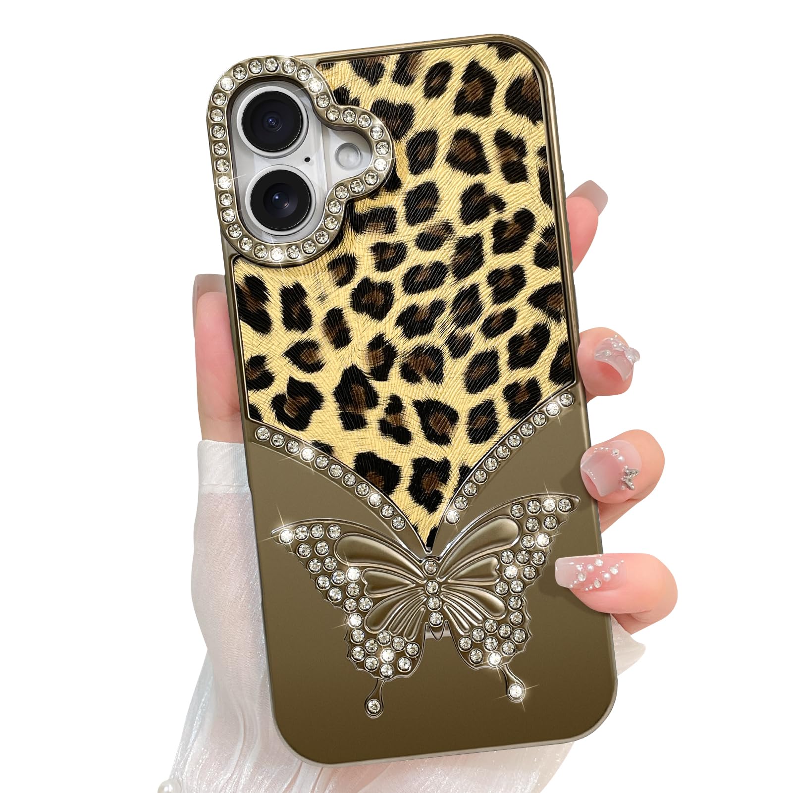 Coque iPhone 16 Plus diamant et strass pour une brillance haut de gamme - 7