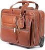 Rolling Computer Brief, Saddle, One Size