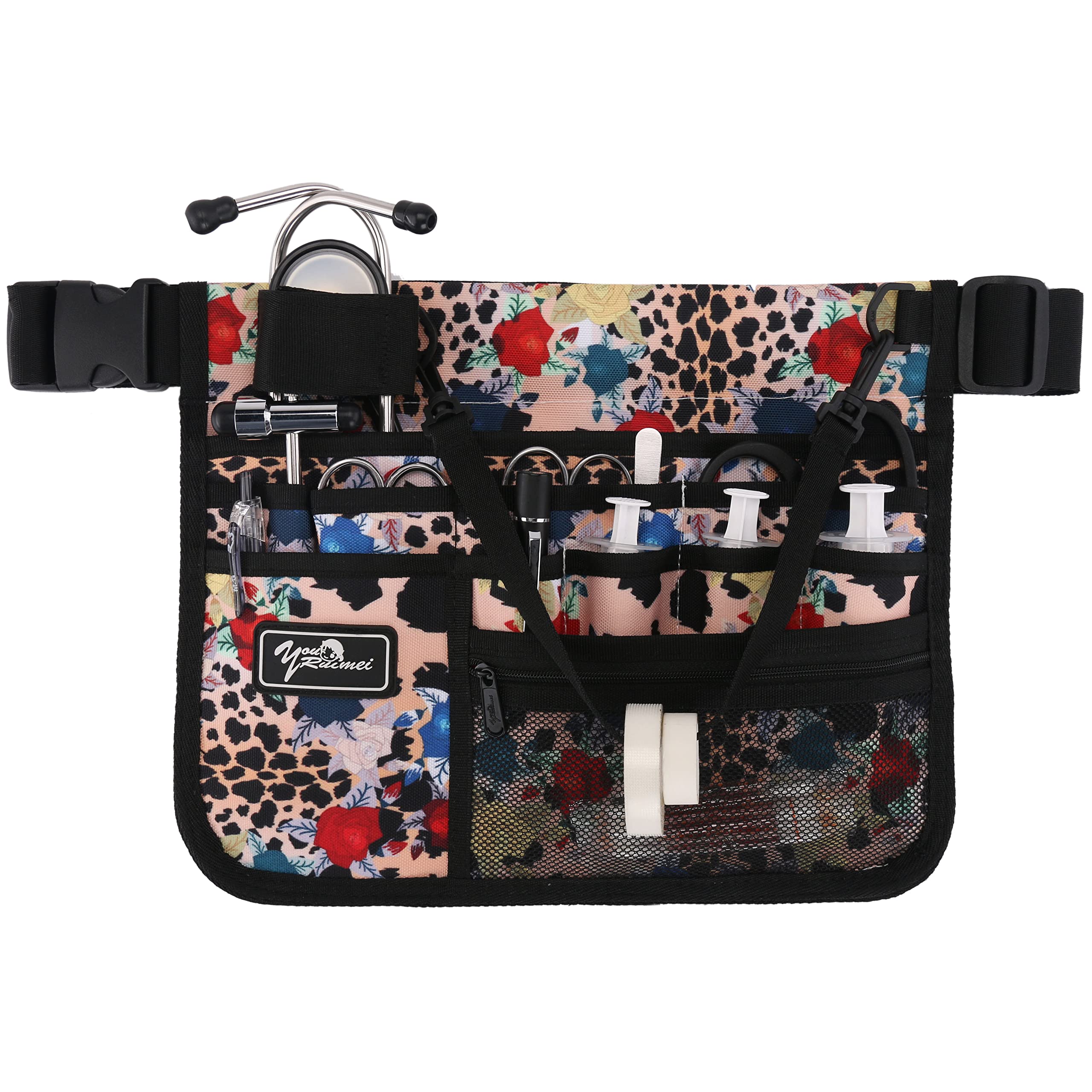 YOURUIMEI Medical Organizer Belt,Nurse fanny pack, Nurse Fanny Pack for Work ，Kit Practical Waist Bag for Nurses，