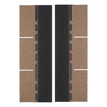 21 Pcs Asphalt Roof Shingles 39"*13" Gold Roofing Shingles for Home Tile CarbonBlack Facilitate Roof Repairing Roofing Shingle for Roof Tiles, Row House, Light Steel Roof, Flat Roof