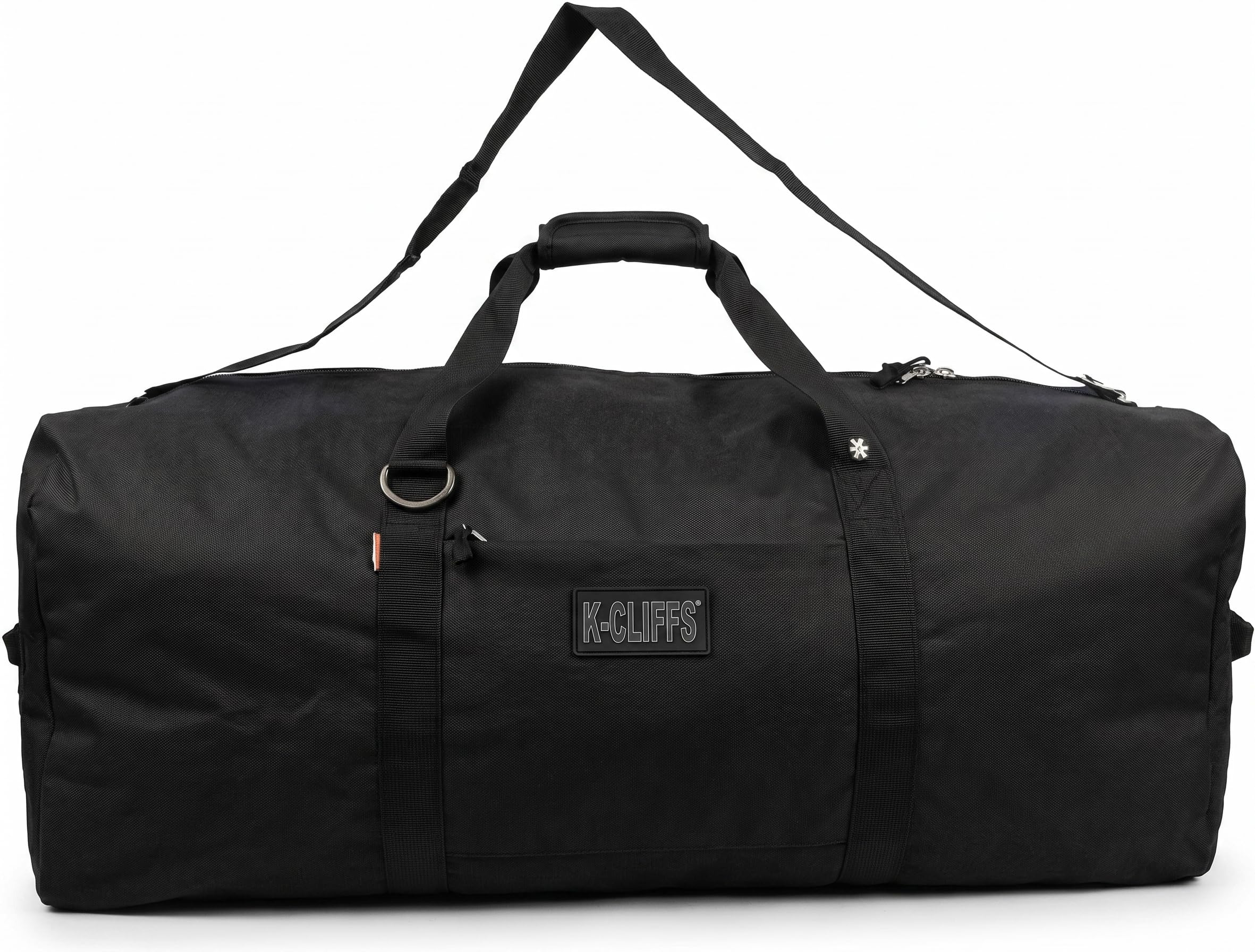 Heavy Duty Cargo Duffel duży sprzęt sportowy zestaw perkusyjny sprzęt sprzęt torba podróżna torba na bagażnik dachowy, Czarny, 36" x 17" x 17", Podstawowy