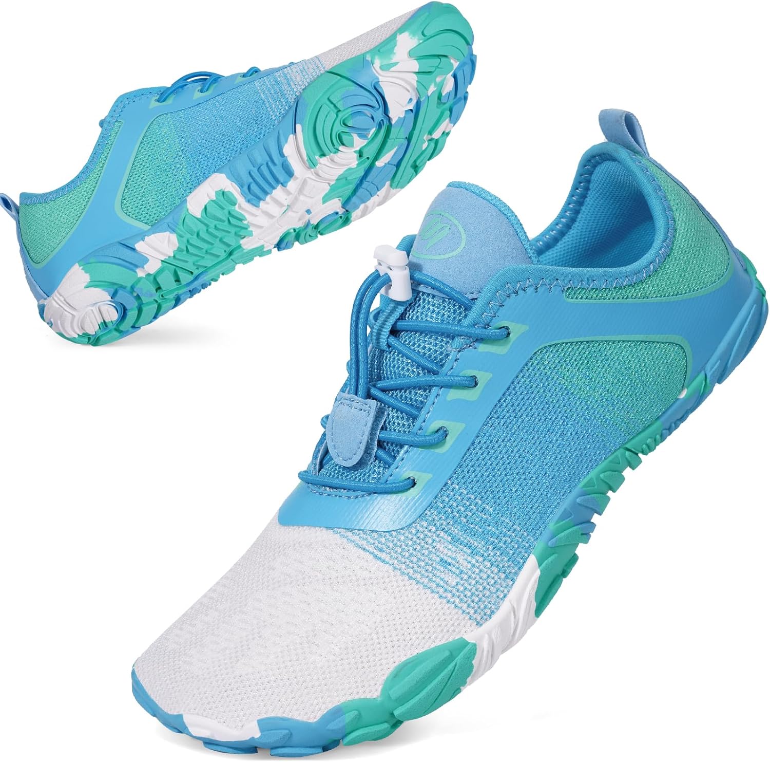 BibHoly Barfuss Blotevoetenschoenen voor dames en heren, licht ademend, trailschoenen, antislip, fitnessschoenen voor sportschool en outdoor- activiteiten, 36 EU