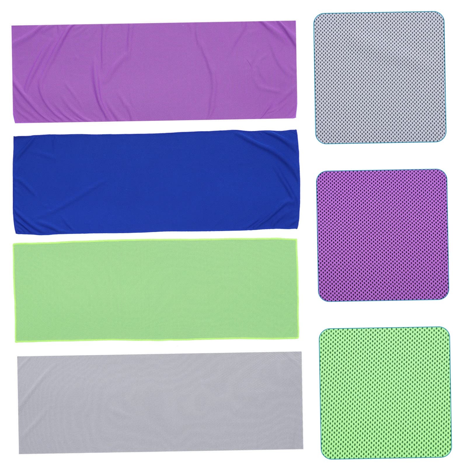 SUPVOX Lot De 7 Serviettes Rafraîchissantes en Tissu Respirant Idéales pour Lextérieur Accessoire Personnel 4 Pièces X 7