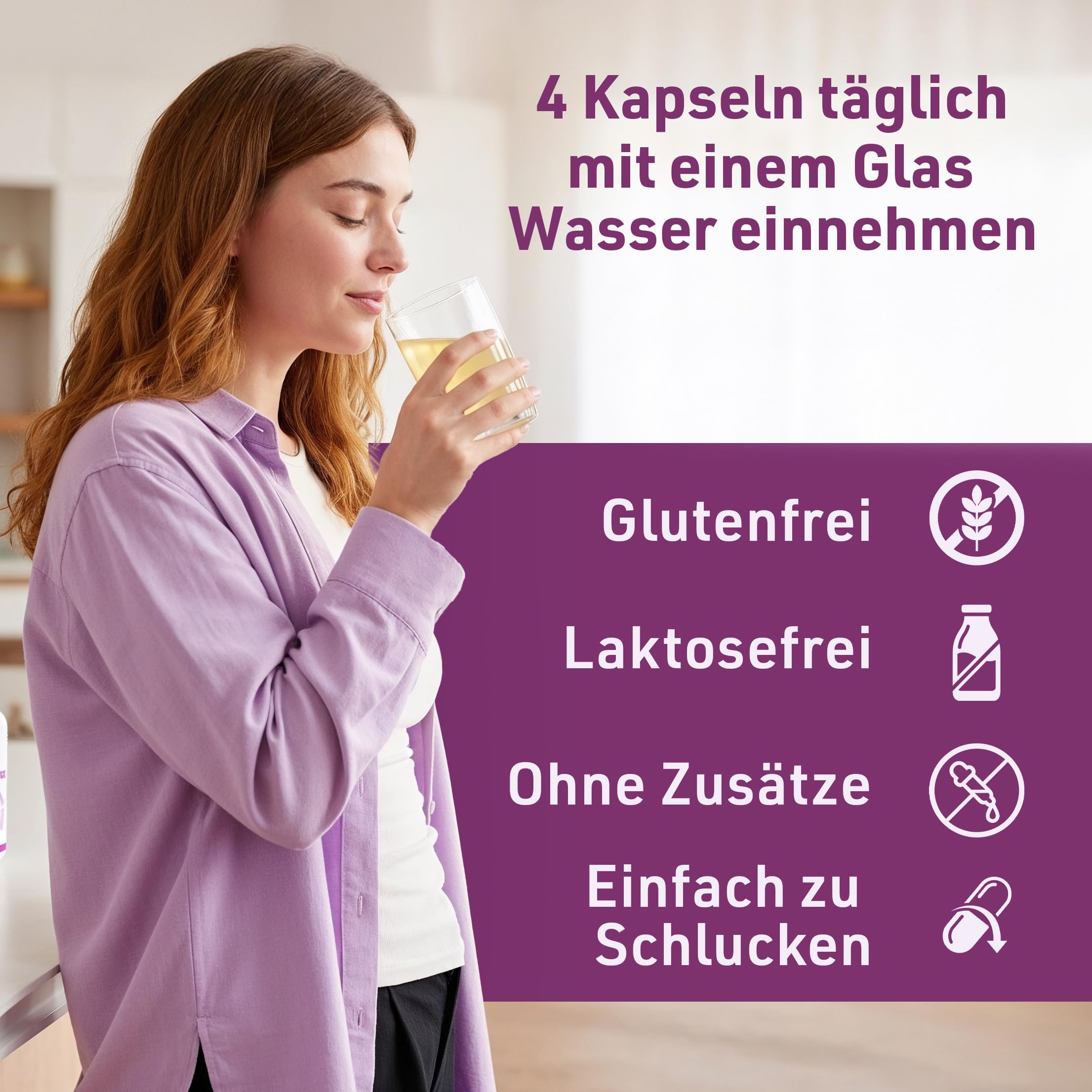 FREUDENSPRUNG für Knochen, Knorpel, Muskelfunktion und mit Weihrauch für die Gelenke - 120 Kapseln mit Glucosamin, Chondoitin, Kollagen, Mangan, Kurkuma, Weihrauch, Vitamin C/D/K - hochdosiert.