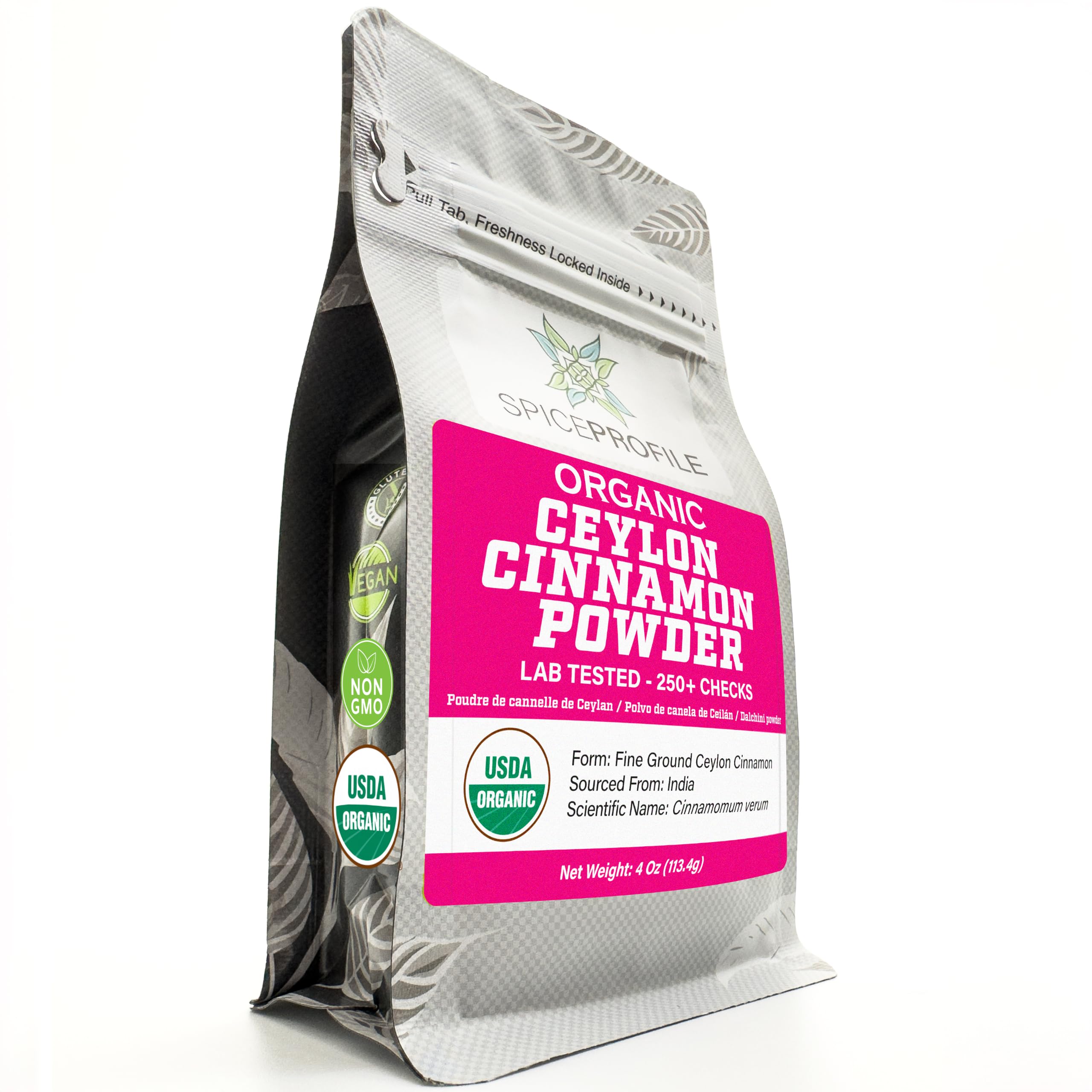 Amazon.com : Spice Profile Organic Ceylon Cinnamon Powder | 4 oz