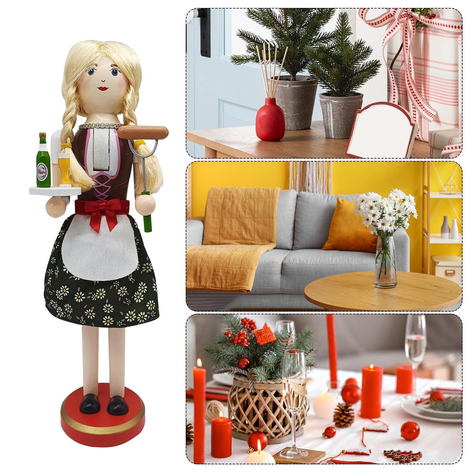 Figurines Casse-Noisettes Modèle festif Oktoberfest collection peint à la
