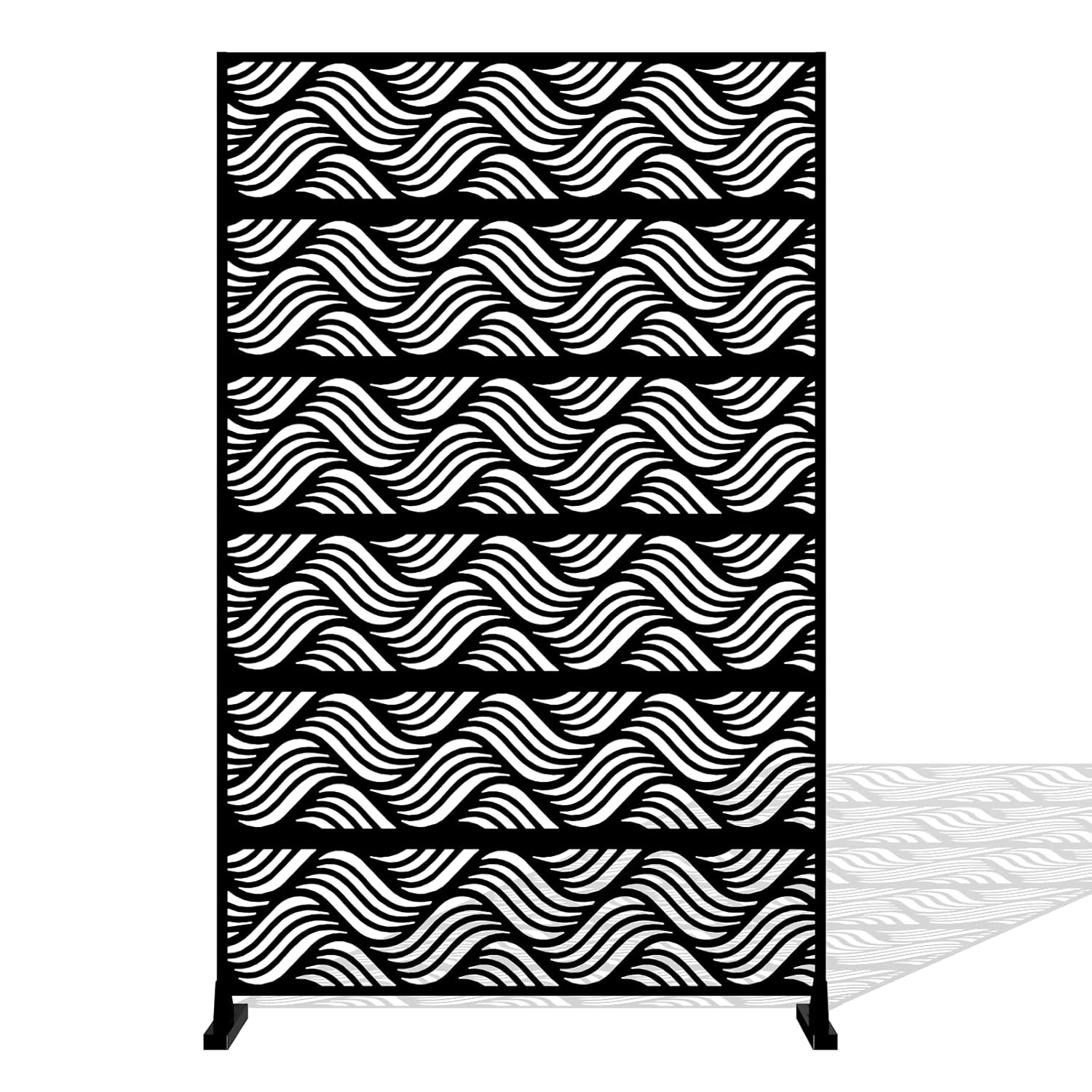 Patio privacy screen, Metal Outdoor privacy screen and Panel