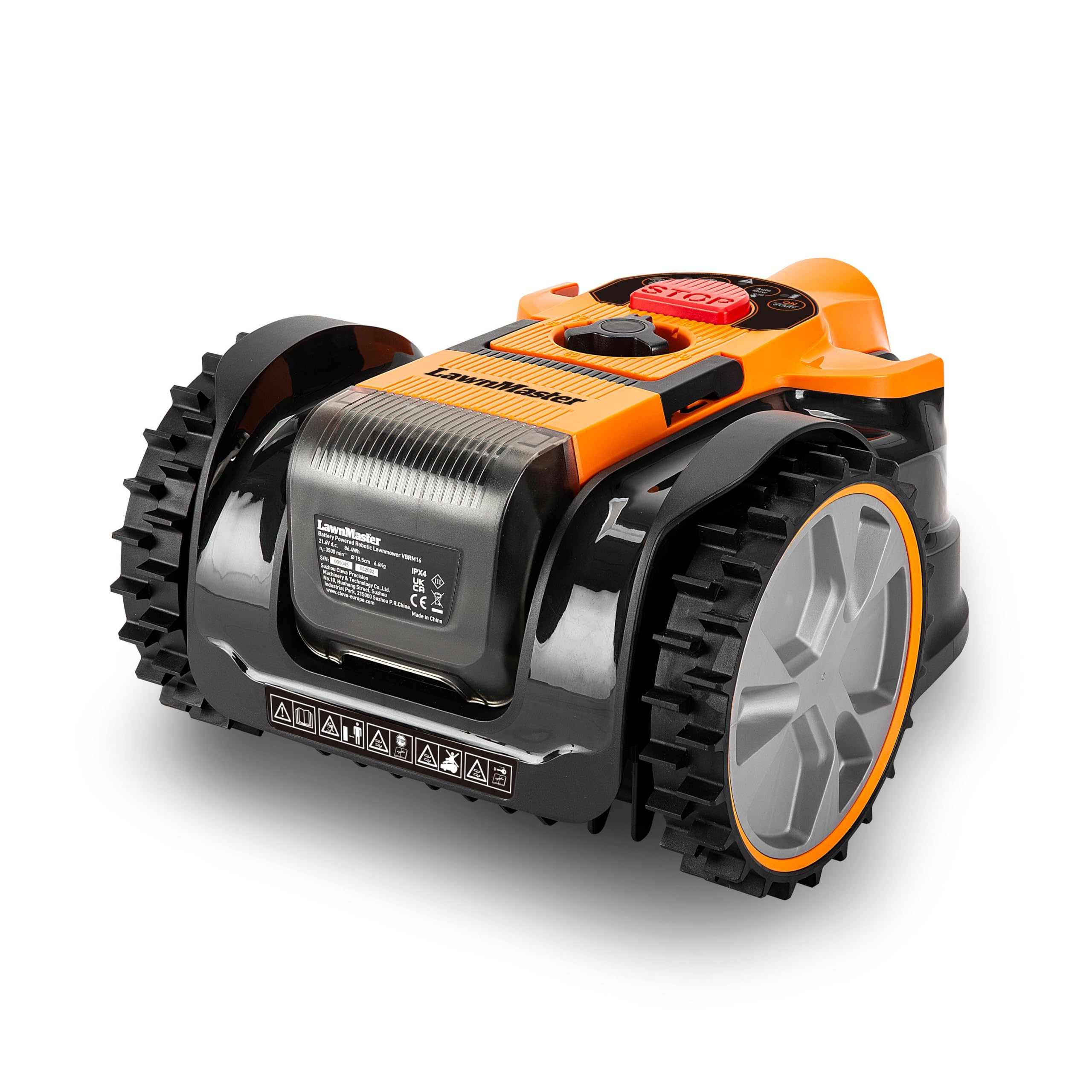 Amazon.co.jp: ロボット芝刈り機 VBRM16 08 境界ワイヤーなし 