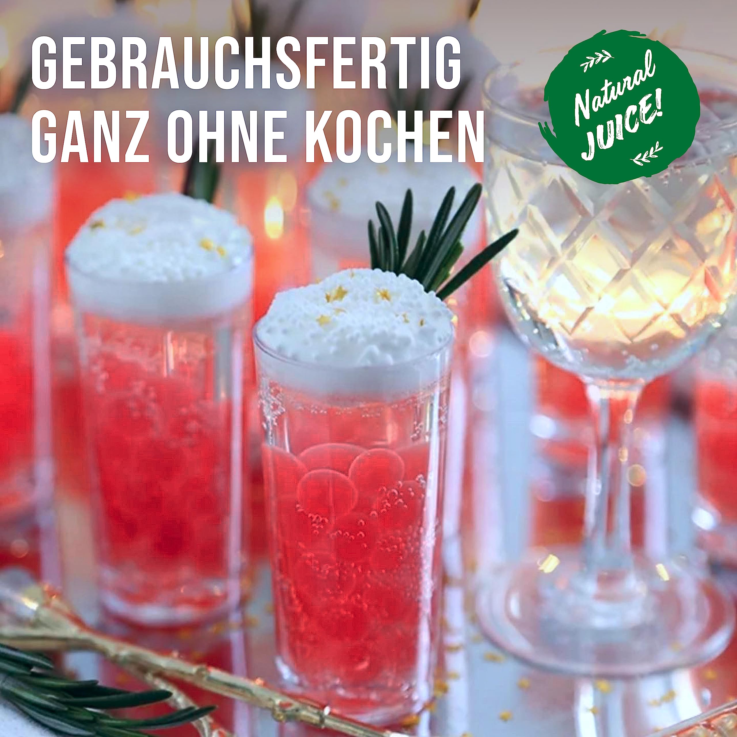INSPIRE FOOD Bubble Tea Perlen Set Erdbeere Grüner Apfel Pfirsich | 3x450g | Erdbeere, Gr. Apfel, Pfirsich | Tapioka Fruchtperlen und Boba Perlen - 100% vegan und glutenfrei, ohne künstliche Farbstoff