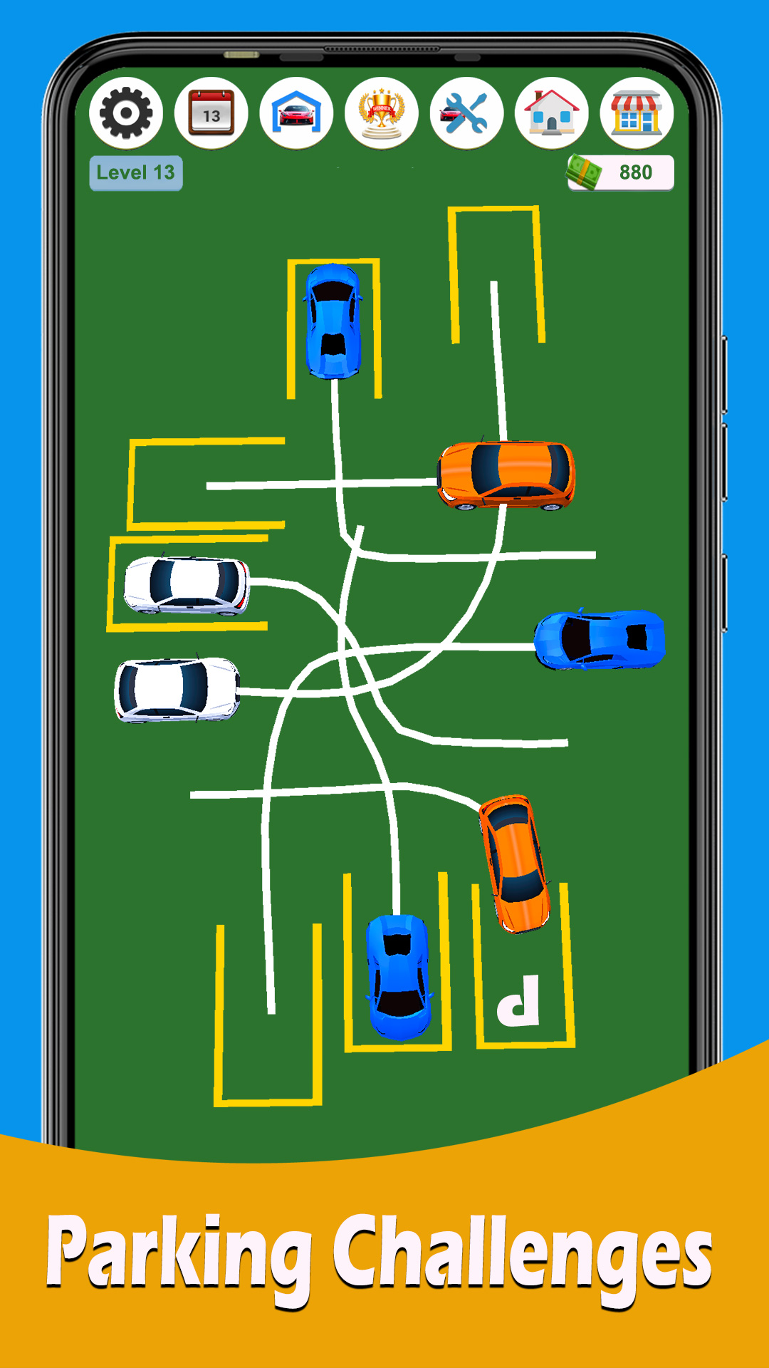 Car Parking Order Advance Car Lot Management Parking Games Simulator