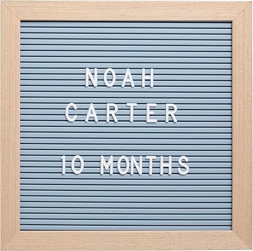 Miniatura 7 de Kate & Milo Juego de cartulinas, tablero de mensajes para compartir el embarazo, hito del bebé y mensajes personalizados de regreso a la escuela,