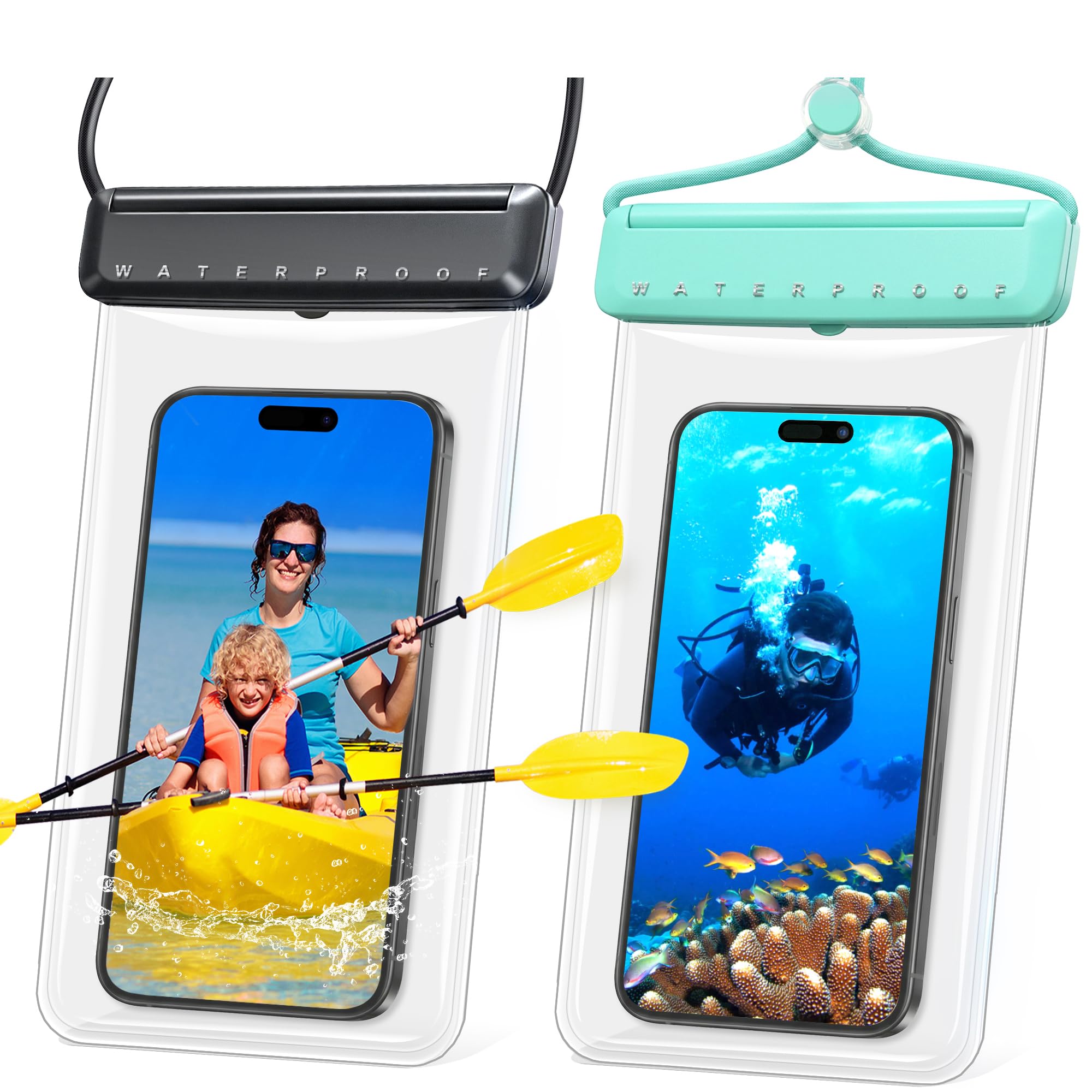 Amazon.co.jp: TELUX スマホ 防水ケース IPX8完全防水 【 7.2インチ