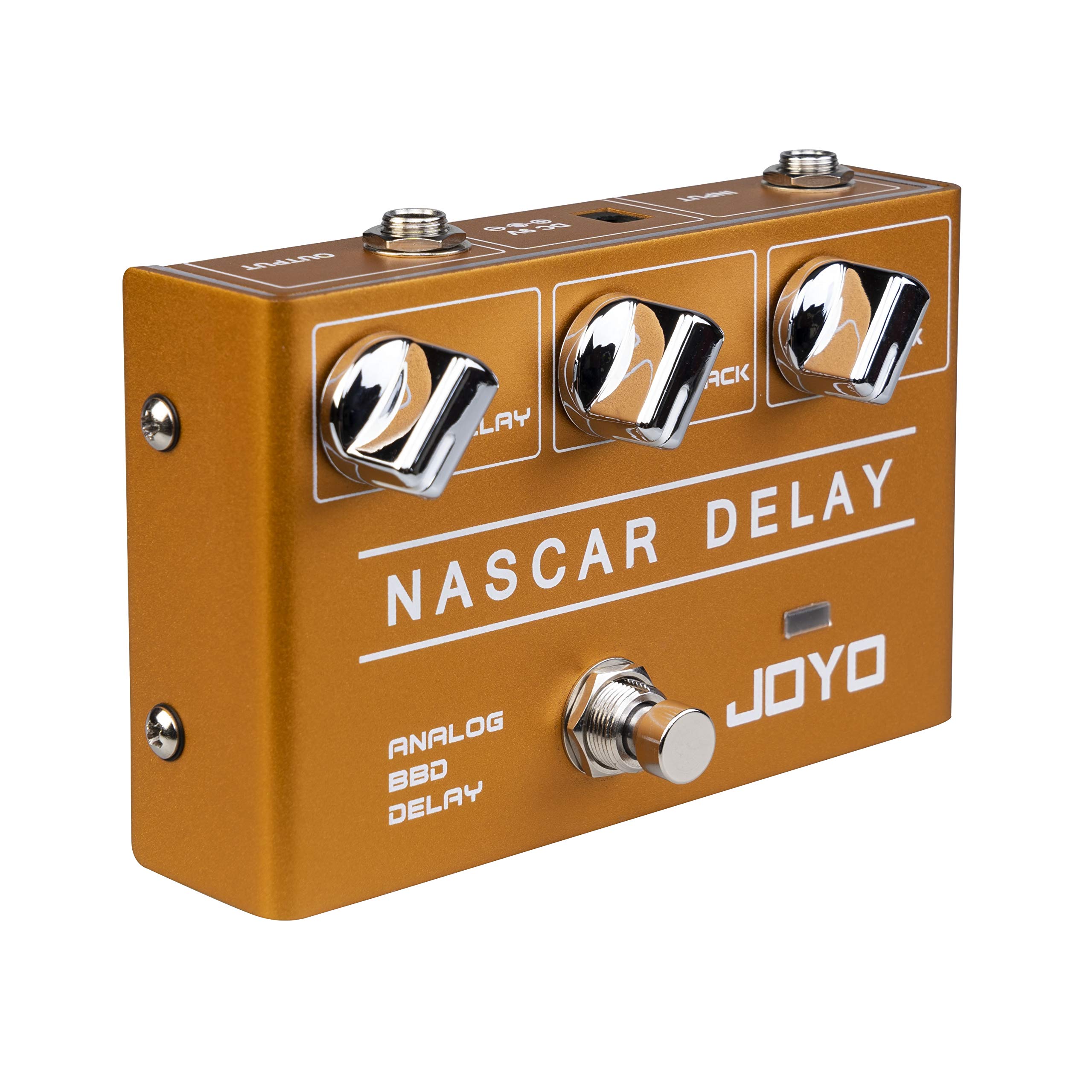 JOYOR10 - Nascar Delay Analog BBD Guitar Effect Pedal - Revolution R Series