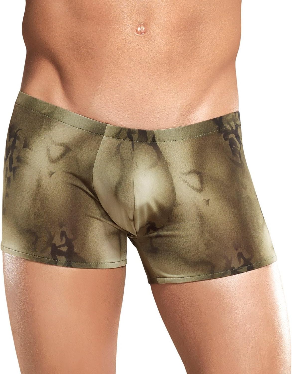 Magic Moments International Male Power Classy OLIVE Skyview Pouch Short