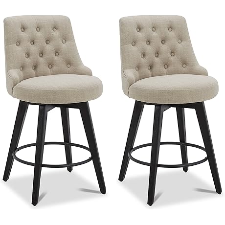 Watson & Whitely Swivel Bar Stools for Stone and Beam: A Stylish...