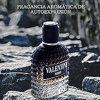 Vista 3 de Valentine Nero - Fragancia aromática amaderada con notas florales y minerales, aroma masculino, 3.4 fl oz