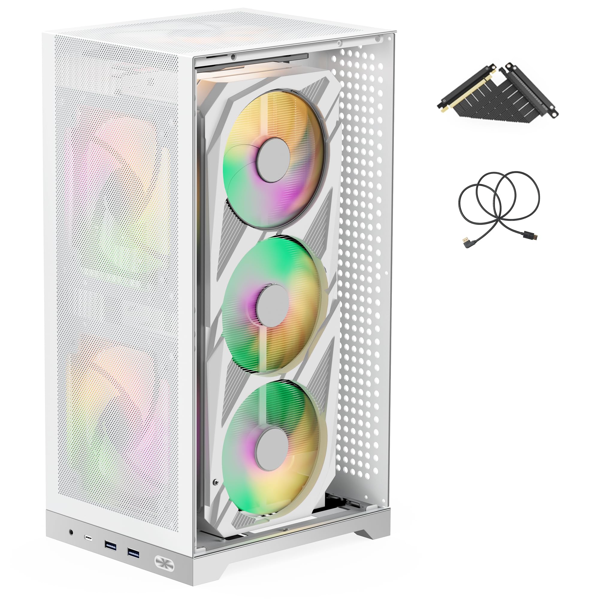 Amazon.com: ShinySnake L400 Mesh Ultra-Portable ITX Case - 12.1L