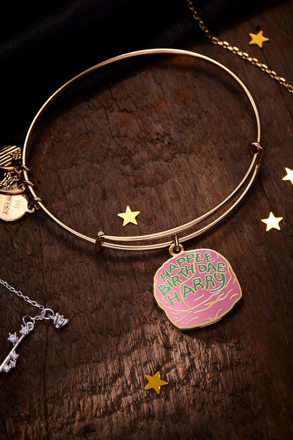 Alex and Ani Harry Potter, Celebrate Cake Charm Bangle