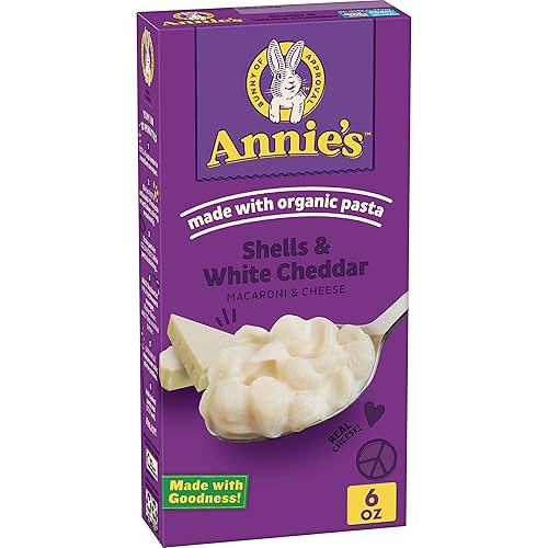 Annies Pasta con forma de conejito Macarrones con Queso