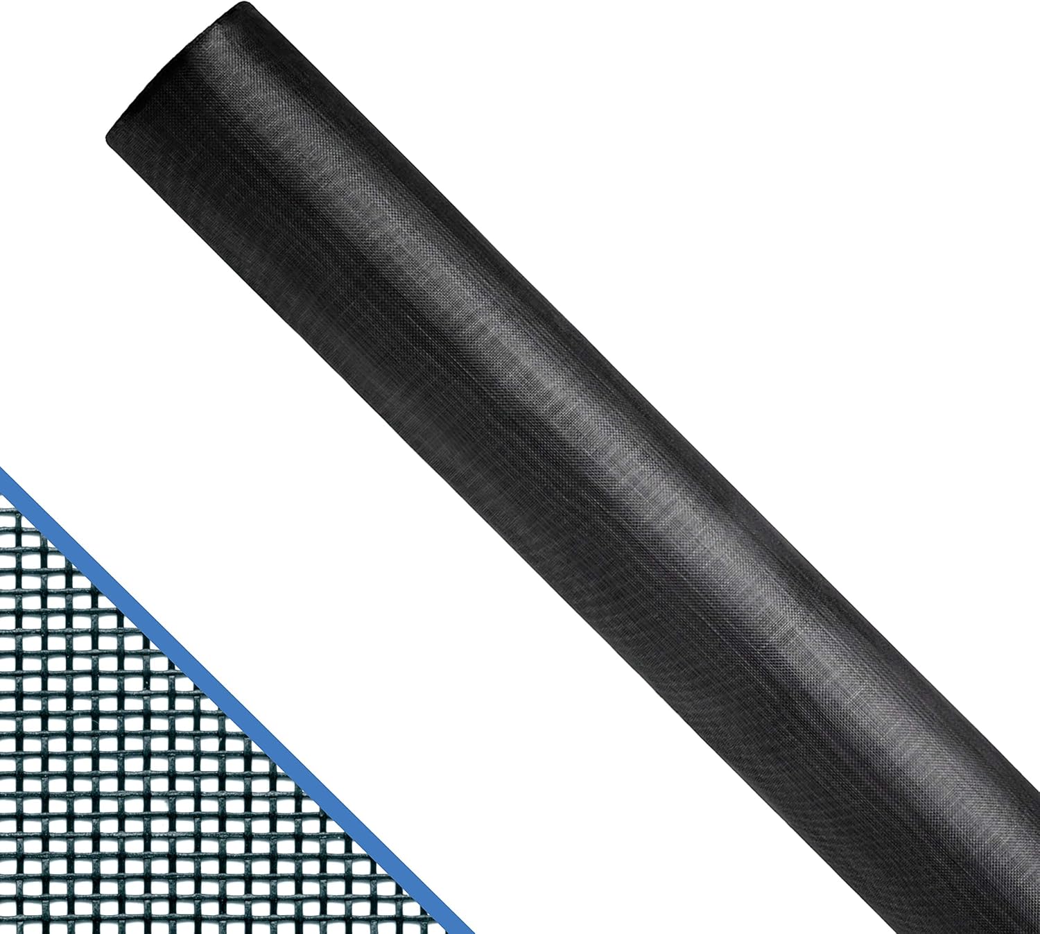 Saint-Gobain ADFORS Pool & Patio Premium P4 Screen, 72 inches x 100 feet - Charcoal