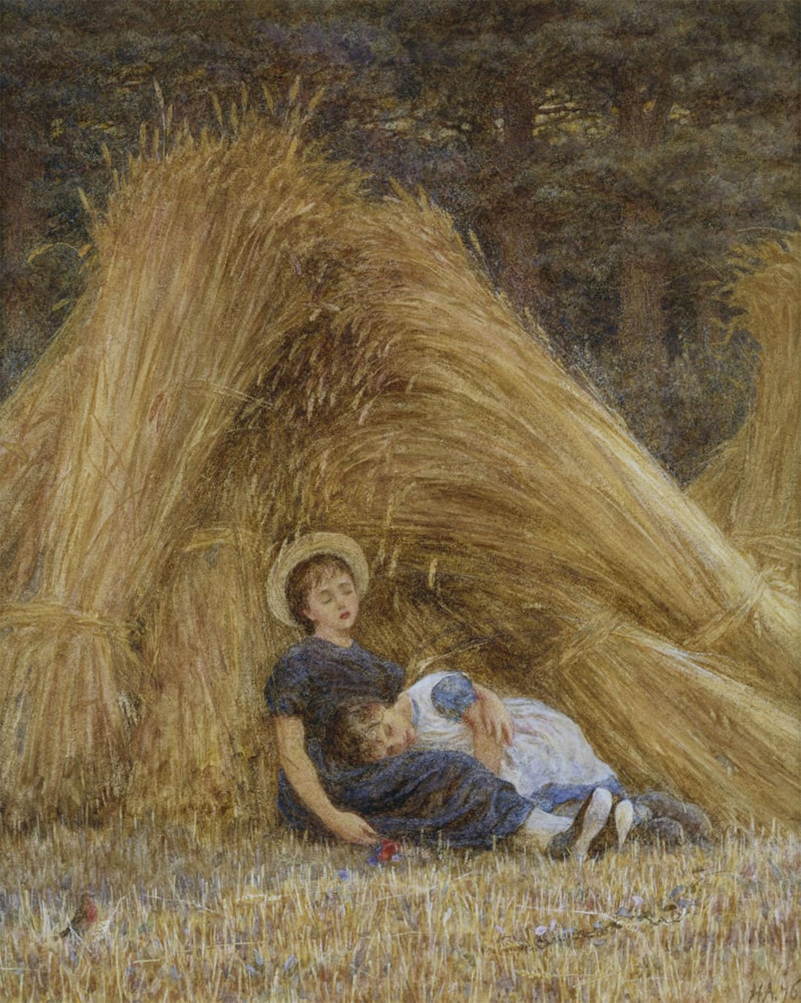 POSTERIIk Famous Animal Posters Vintage Picture Past Work by Helen Allingham Modern Wall Decor for Home Decor 60x90cm
