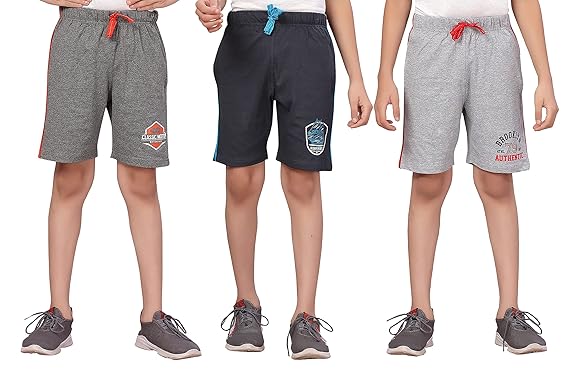 SOUTH TREE Boys Regular Shorts (Pack of 3)