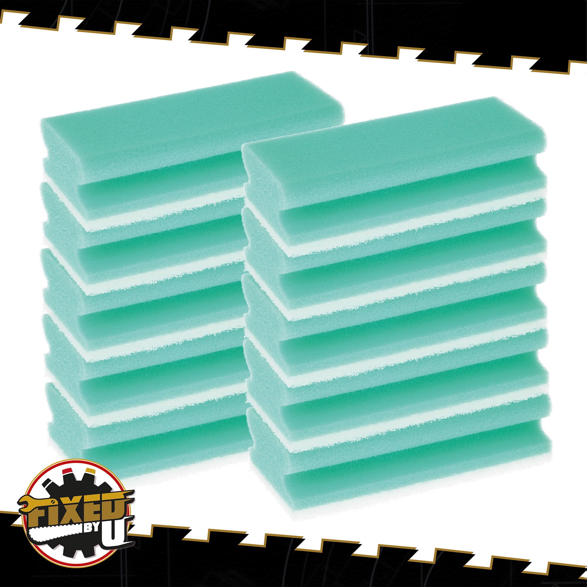 4 Spugne Jumbo XL Soft Con Manico - Non Graffianti, Per Pulizia Casa E Cucina, Fatte In Austria