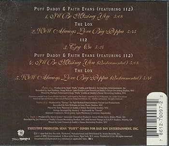 超希少名盤PUFF DADDY I'LL BE MISSING YOU レコード 超希少名盤PUFF DADDY I'LL BE MISSING YOU レコード I'll Be