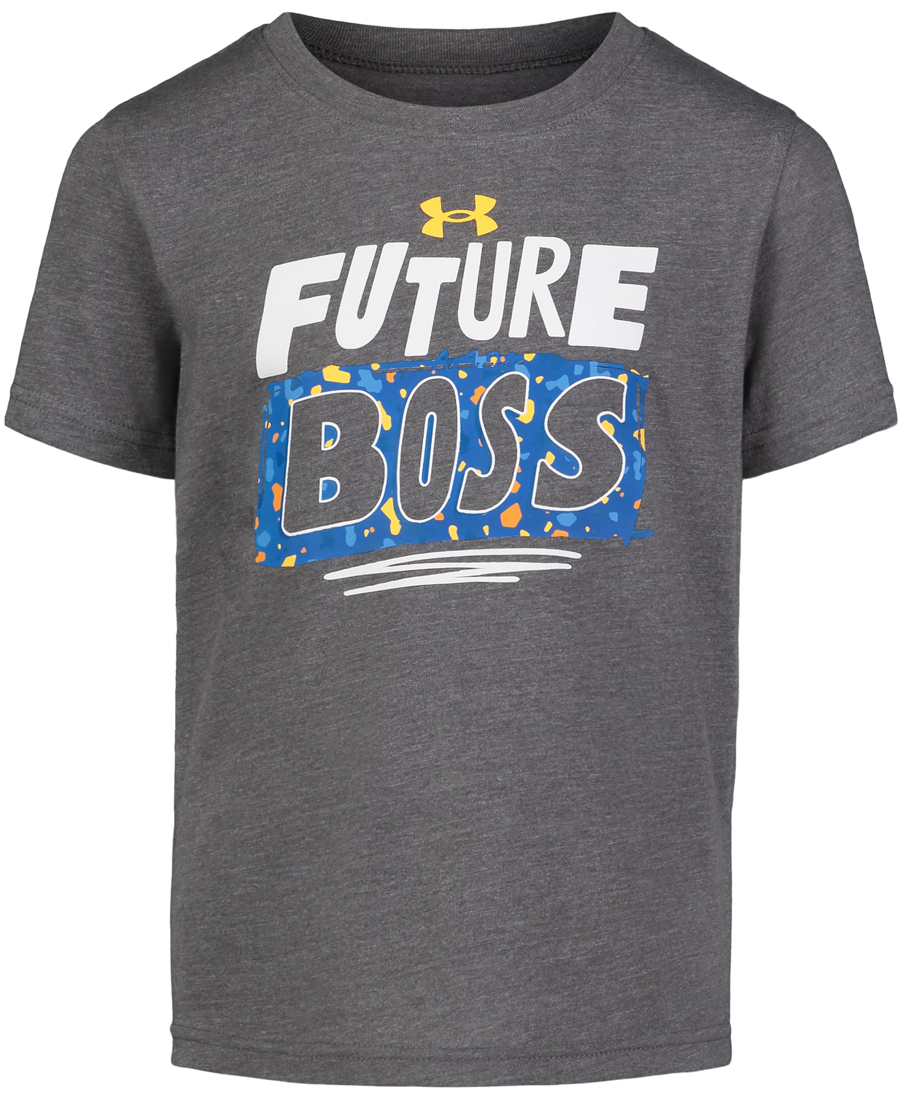 Under Armour Boys Short Sleeve Logo Graphic T-Shirt Lightweight Breathable Relaxed Fit