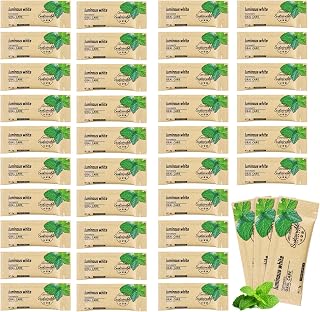 50 Pack Too Small Bulk Travel Size Toothpaste, 0.105 oz Extra Small Mint Mini Disposable Toothpaste for Hotel, Guests, Homeless, Charity