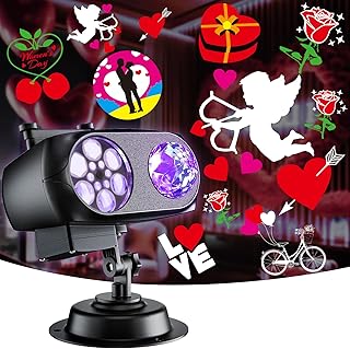 2026 Upgrade Brighter Valentines Projector Lights Outdoor...