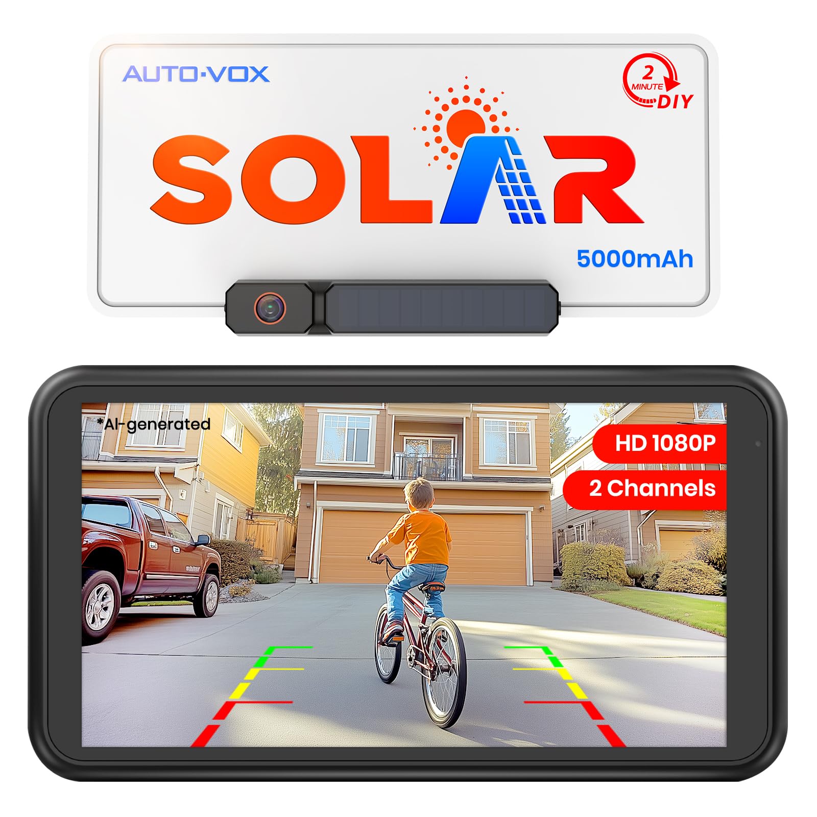 Amazon.com: AUTO-VOX Solar Wireless Backup Camera: 5
