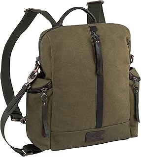 Camel Active Bags Camel Active, Zaino da Donna, Amber, M, Verde Kaki, 343 201 35, Cachi, Medium