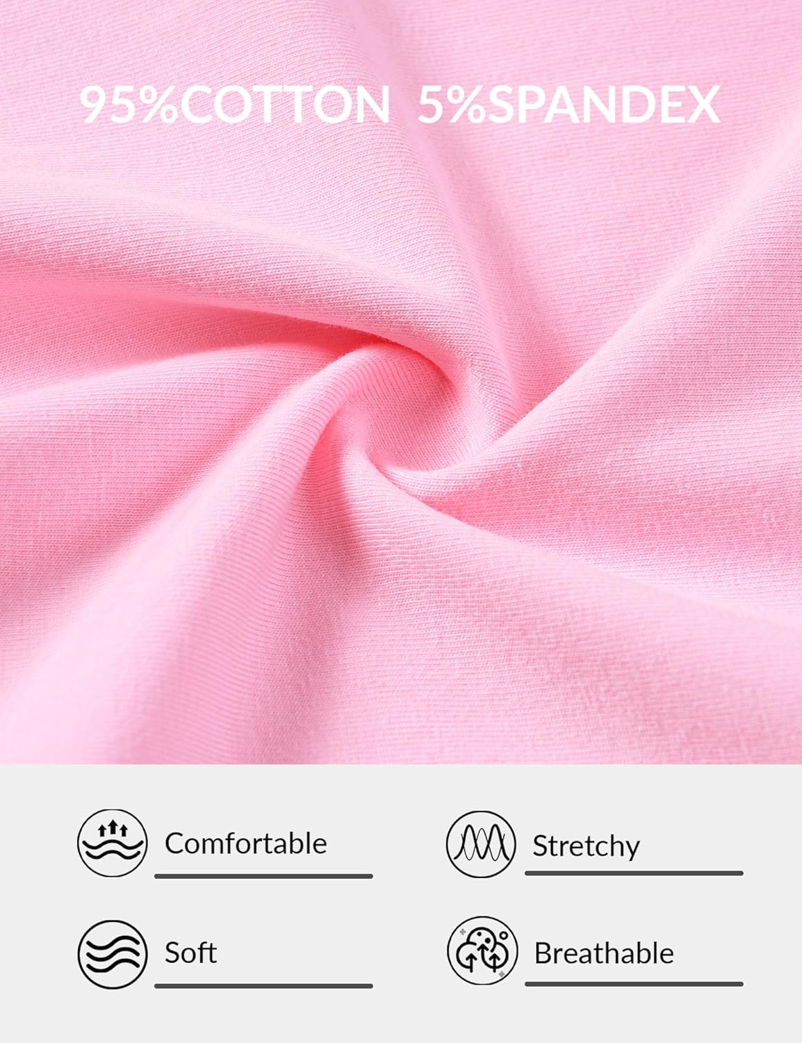 Girls Short Sleeve Shirts Cotton Crew Neck T-Shirt Kids Plain Tees Tops Size 5-12 Years - Image 7