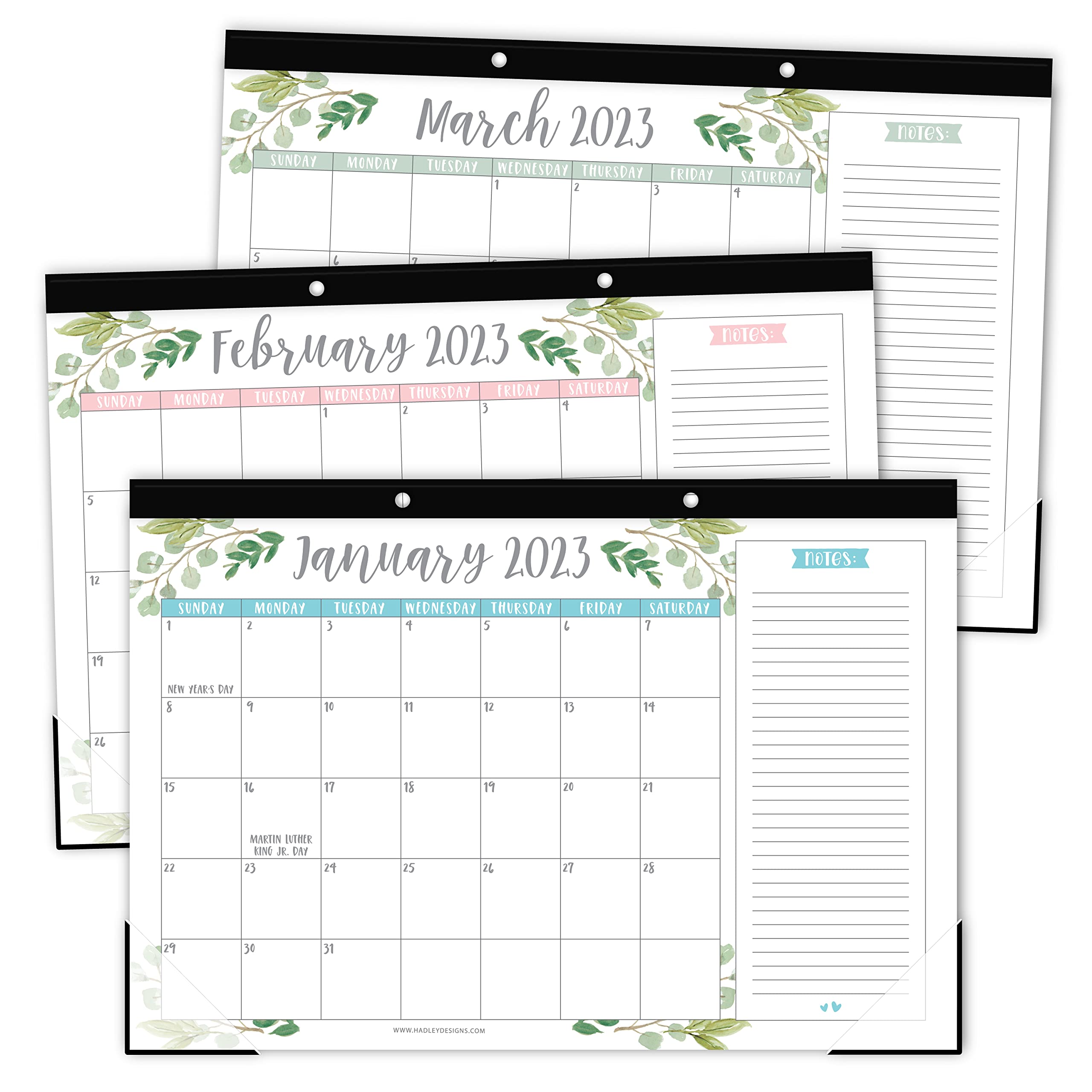 Buy Greenery Large Desk 20232024 Desk Pad 18 Month For Desk s 2023