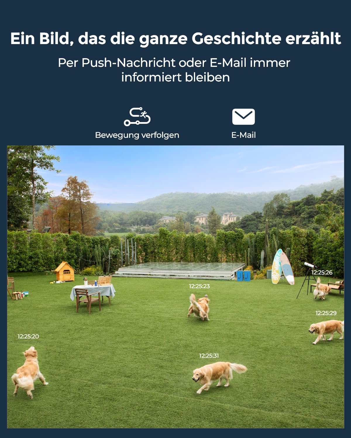Reolink 16MP UHD 180° Panorama Dual-Objektiv Überwachungskamera, Bewegungsverfolgung, Farbnachtsicht, Spotlight, Smart-Erkennung & Alarme, Zwei-Wege-Audio, IK10 Vandalismussicher, IP67, Duo 3V PoE