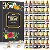 Essential Oil Set - Essential Oils 36 x 5ML - Essential Oils Gift Set for Diffuser, Humidifier, Soap, Candle, Bath Bombs Making, Halloween, Christmas