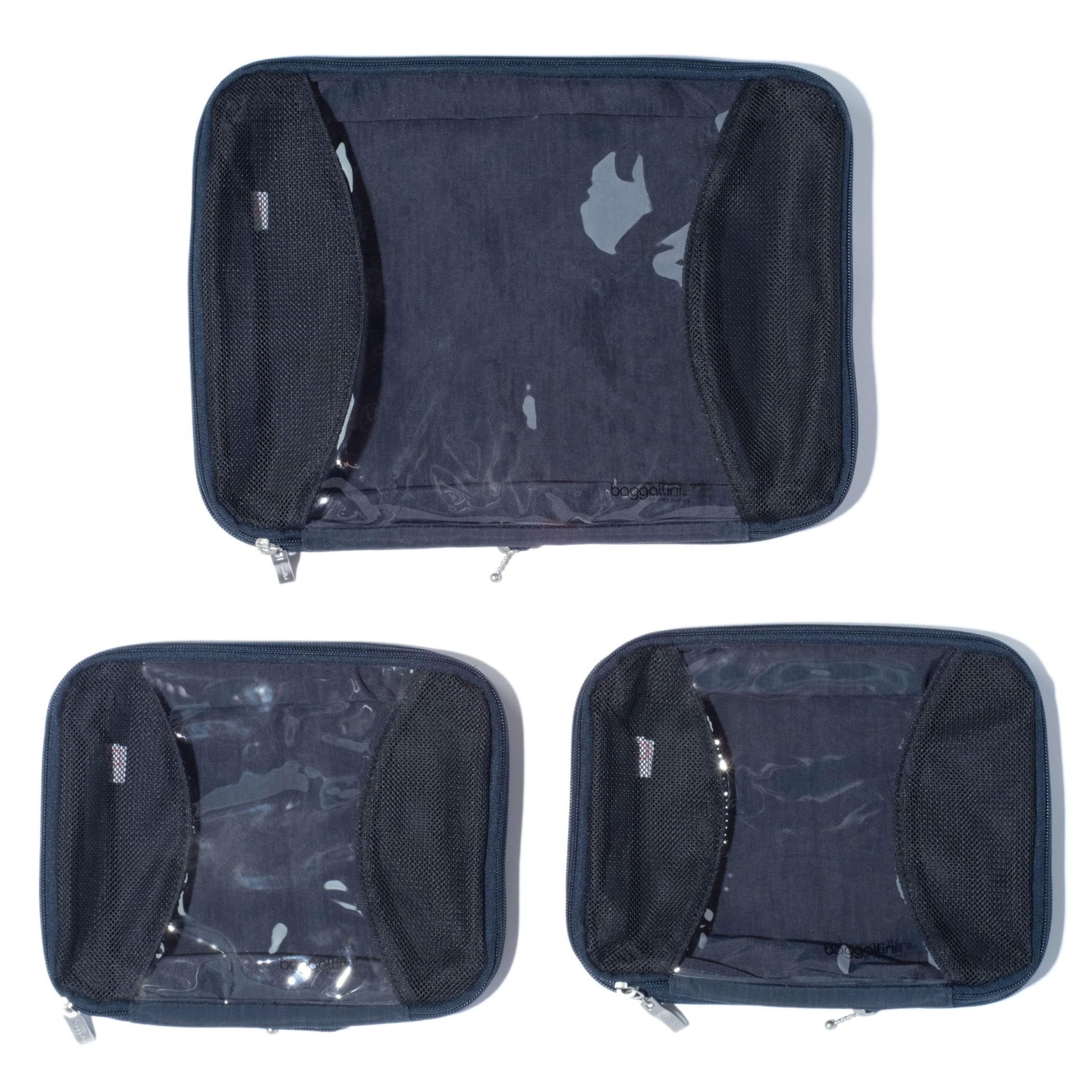Baggallini Compression Cube 3-piece set - Lightweight Compression Packing Cubes for Travel