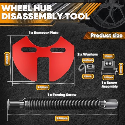 Vista 7 de 40100 Hub Remover (40100 Hub Remover con Caja - Rojo)